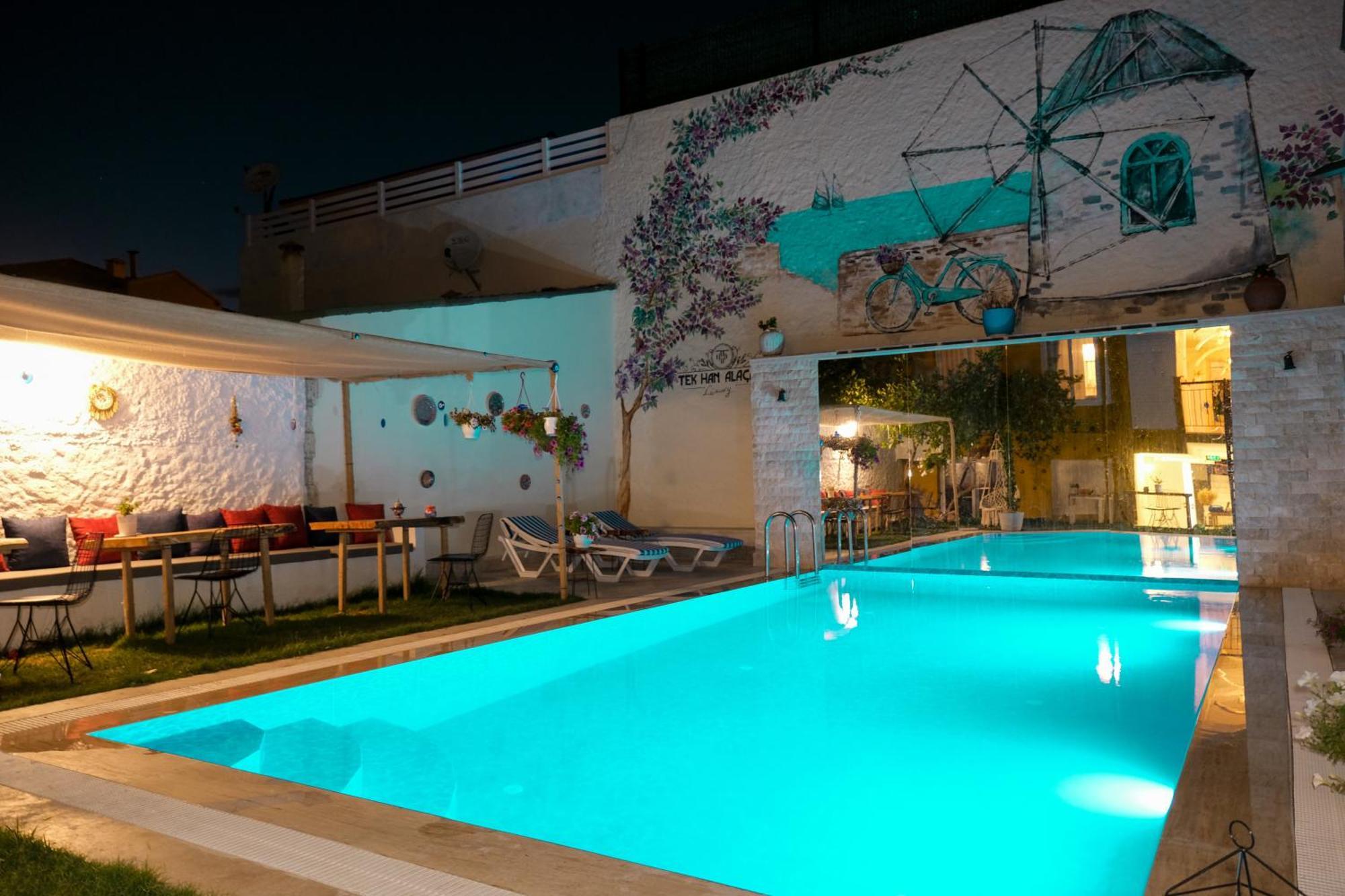 Tekhan Alacati Hotel Çeşme Exterior foto